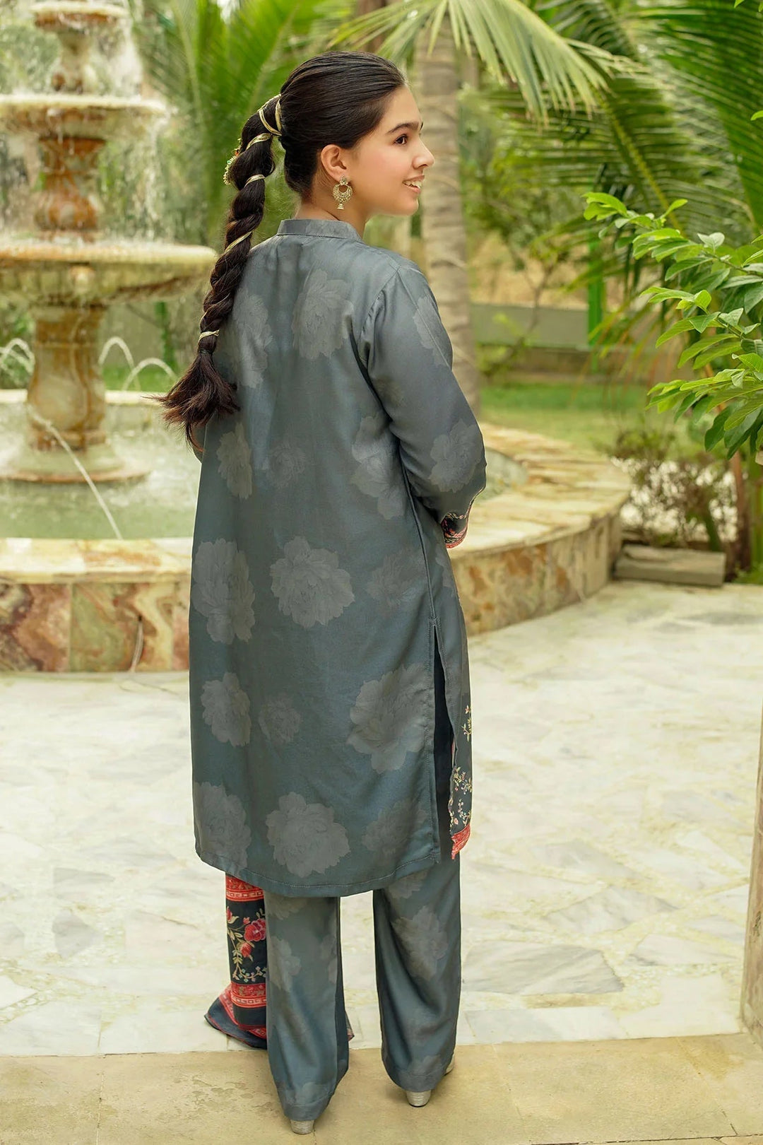 Ochre RTW Printed Girls 3 Piece Herringbone  COR-119 - Summer Collection