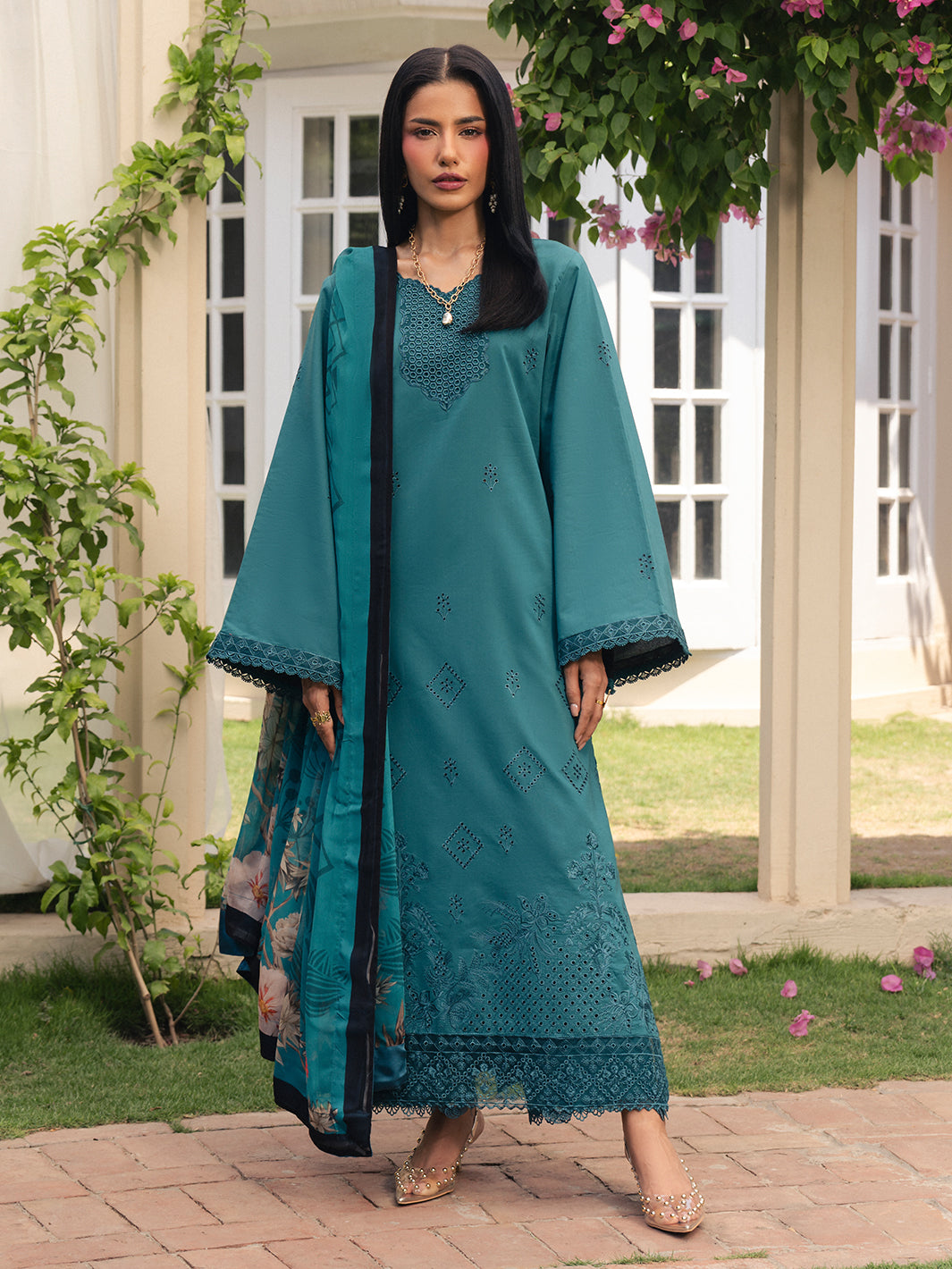 The Soft Hour by Yards Unstitched Embroidered Lawn 3 Piece Suit Aster Casual Collection