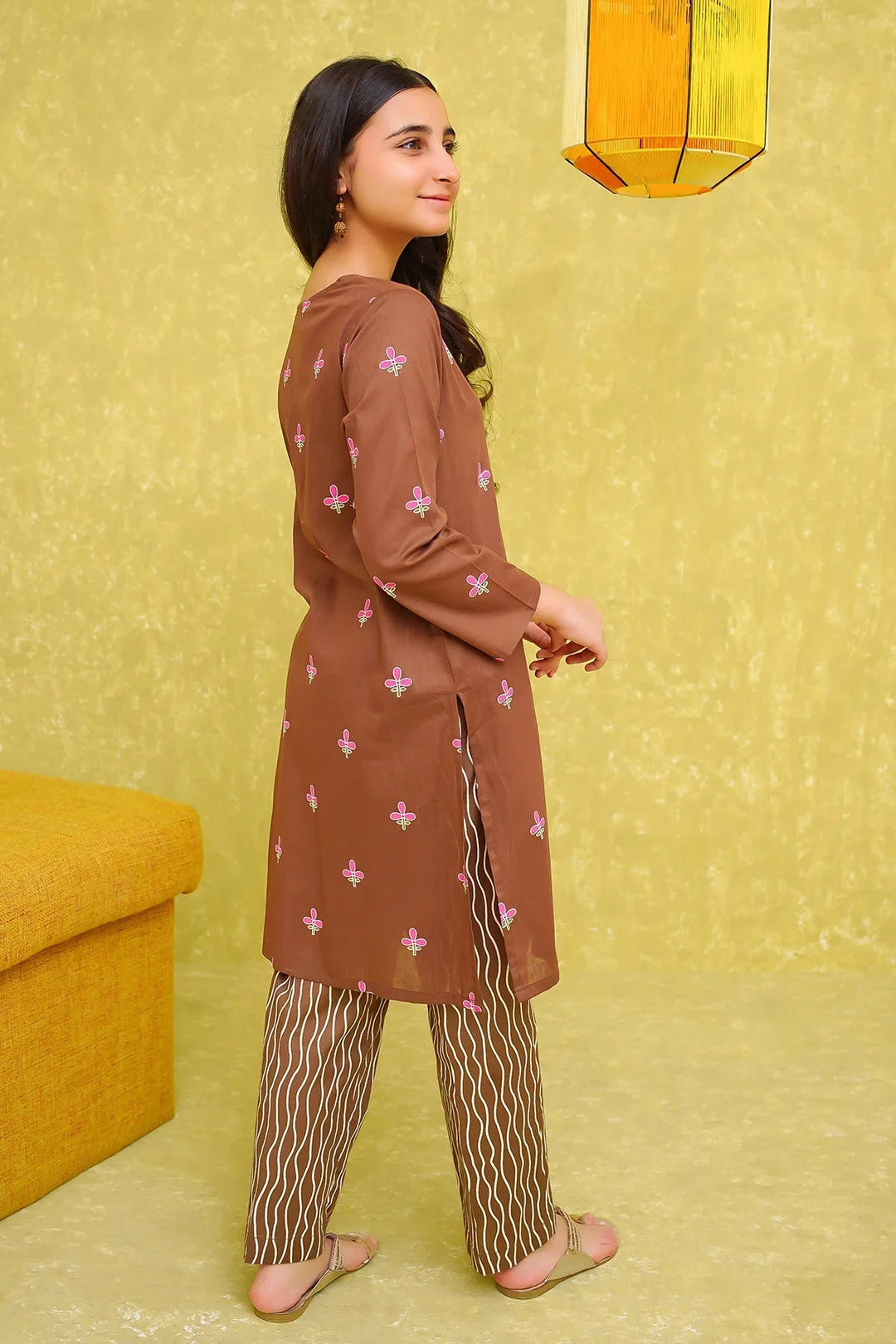 Ochre RTW Printed Girls 2 Piece Cotton Co-Ords OFW-COR-80 - Summer Collection