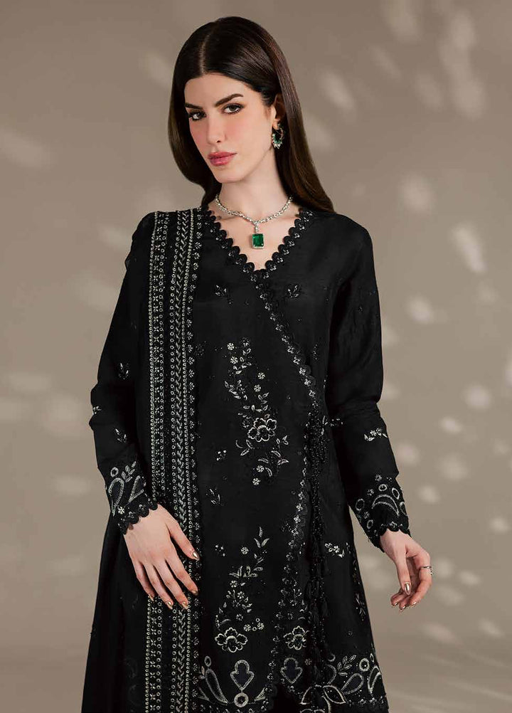The Silk by Nureh Unstitched Embroidered Premium Silk 3 Piece Suit NU26USF S-37 - Festive Collection
