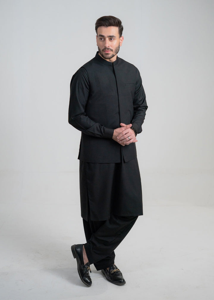 Abro by Buraq Mens RTW Solids Wash N Wear 3 Piece Suit Gulbahar Casual Collection