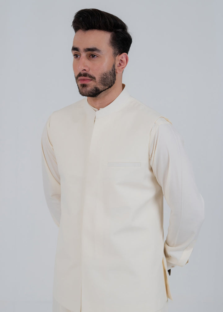 Abro by Buraq Mens RTW Solids Wash N Wear 3 Piece Suit Husn Casual Collection