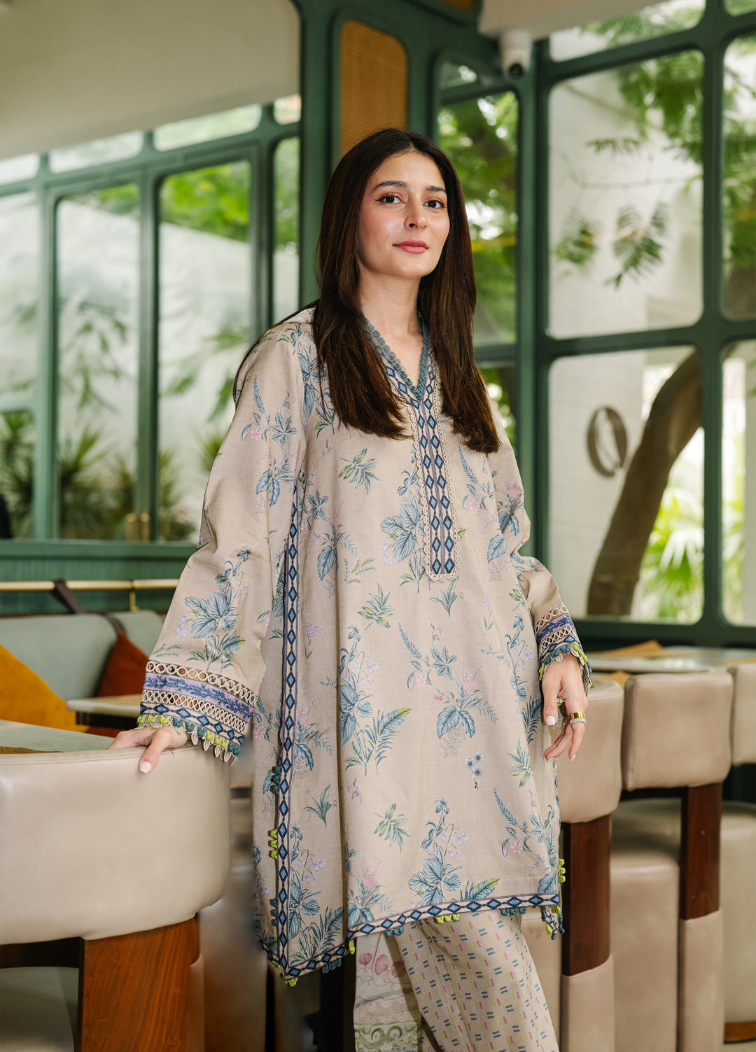 Sable Vogue Women Unstitched Printed Cambric 3 Piece Suit SCUS-03-26 Safa - Casual Collection