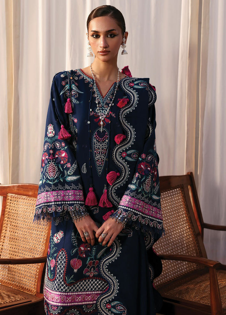 Siraa By Sadaf Fawad Khan Embroidered Khaddar Suits Unstitched 3 Piece SDF25SW SFK-D5 SHAHNOOR - Winter Collection