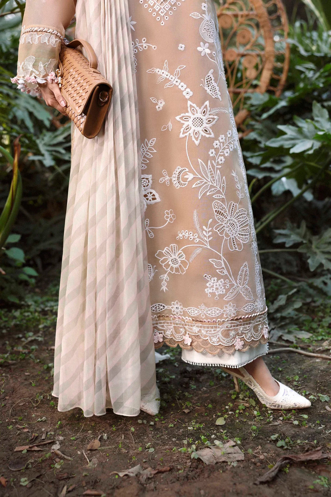 Sable Vogue Unstitched Embroidered Swiss Voile 3 Piece Suit SV26UL SL-01-26 - Summer Collection