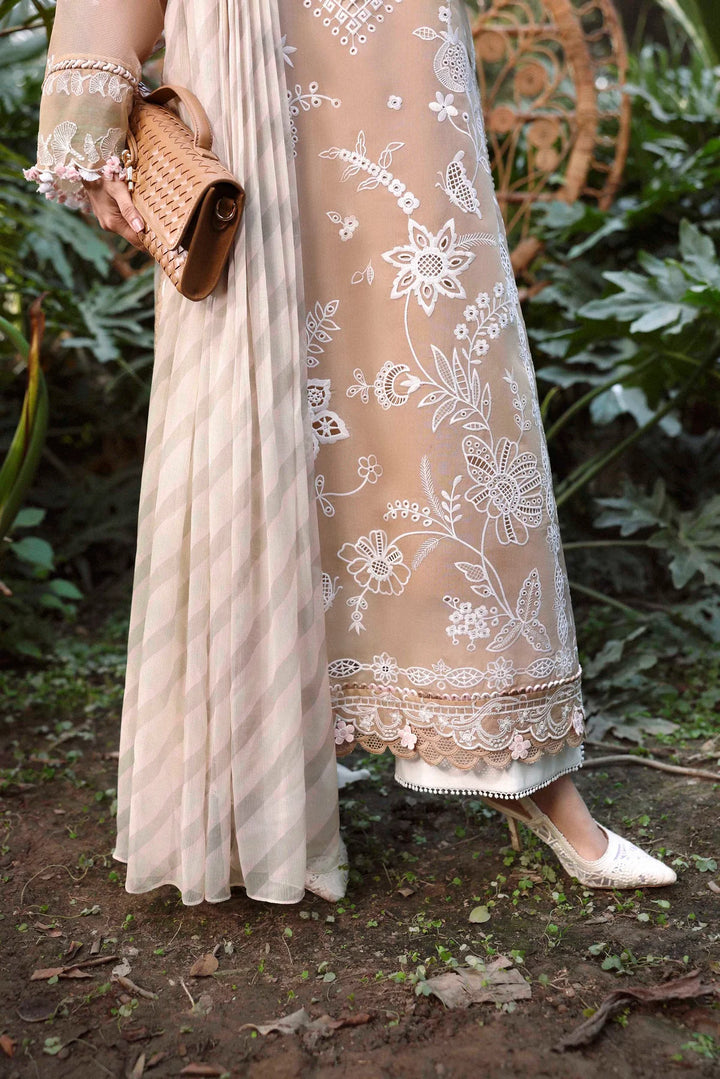 Sable Vogue Unstitched Embroidered Swiss Voile 3 Piece Suit SV26UL SL-01-26 - Summer Collection