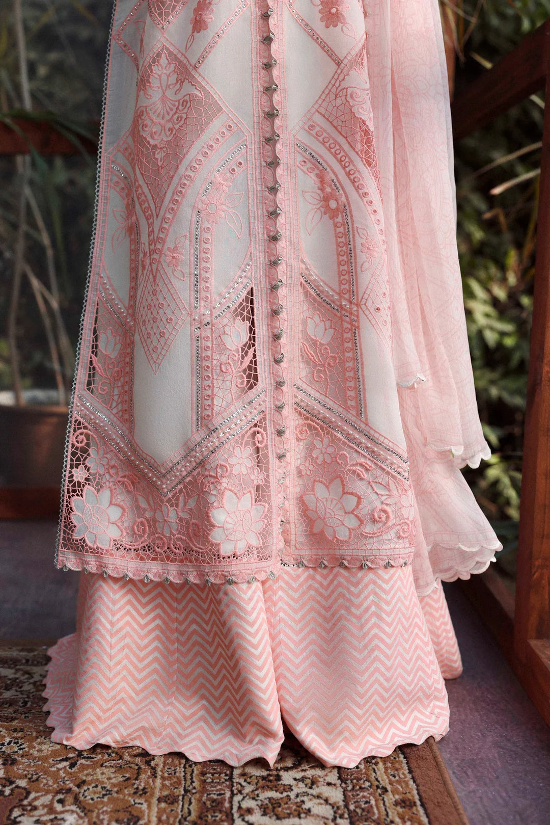 Sable Vogue Unstitched Embroidered Swiss Voile 3 Piece Suit SV26UL SL-02-26 - Summer Collection