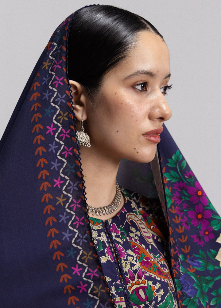 Coco by Zara Shahjahan Unstitched Printed Linen 3 Piece Suit CZ26UPL Sofia 6A - Casual Collection