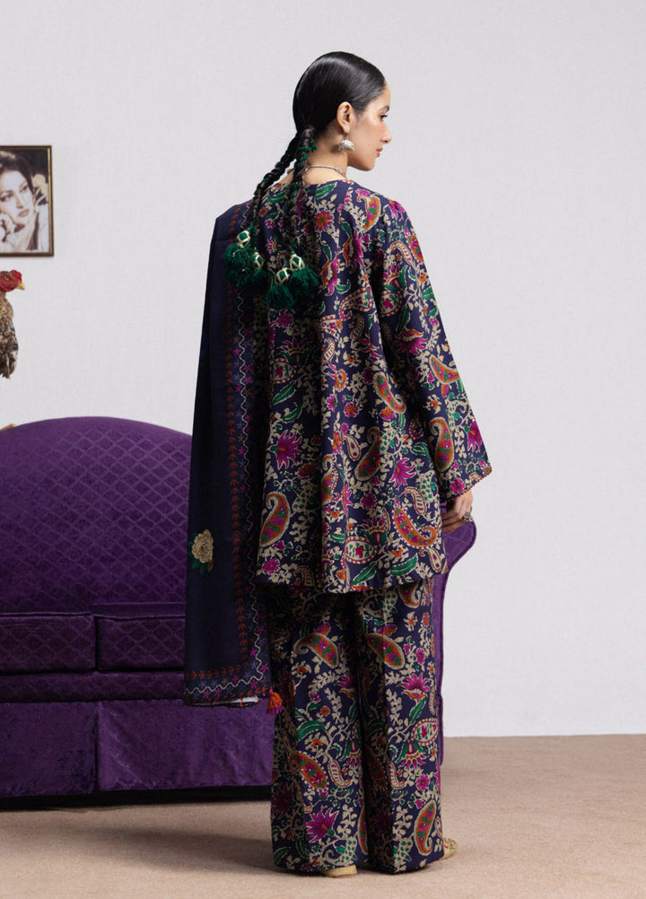 Coco by Zara Shahjahan Unstitched Printed Linen 3 Piece Suit CZ26UPL Sofia 6A - Casual Collection