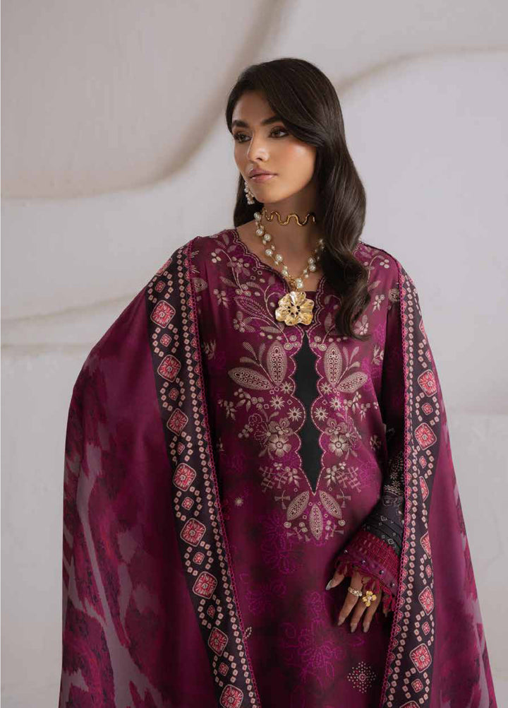 Signature Prints by Nureh Unstitched Printed Viscose 3 Piece Suit NU26UVP SP-216 - Winter Collection