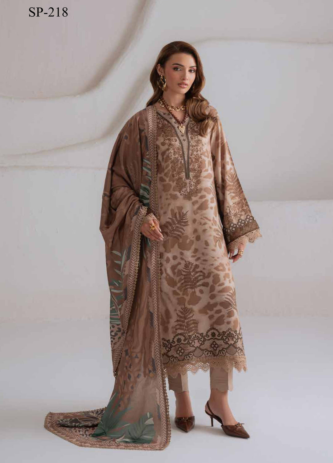 Signature Prints by Nureh Unstitched Printed Viscose 3 Piece Suit NU26UVP SP-218 - Winter Collection