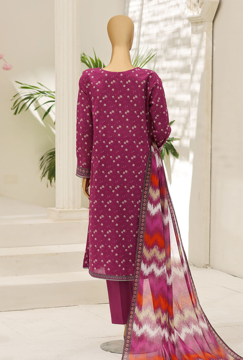 Summer Shades by HZ Textile Unstitched Printed Lawn 3 piece Suit SPC-1315 - Casual Collection