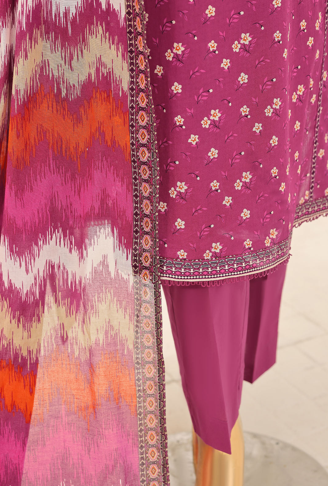 Summer Shades by HZ Textile Unstitched Printed Lawn 3 piece Suit SPC-1315 - Casual Collection