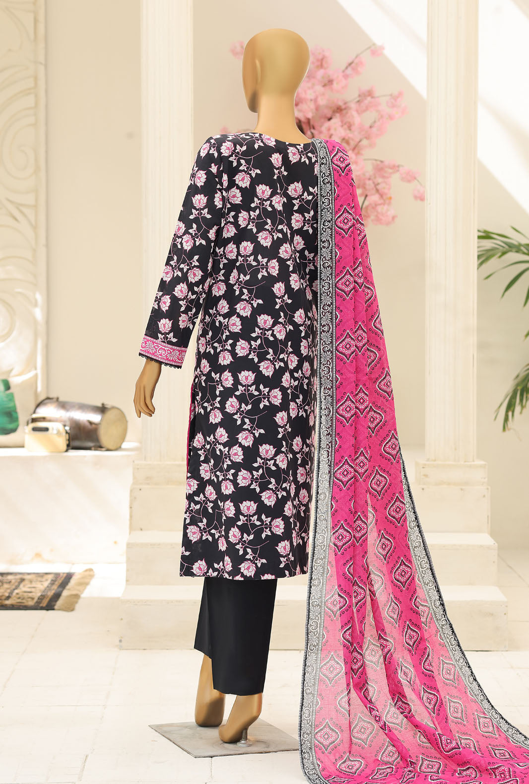 Summer Shades by HZ Textile Unstitched Printed Lawn 3 piece Suit SPC-1316 - Casual Collection