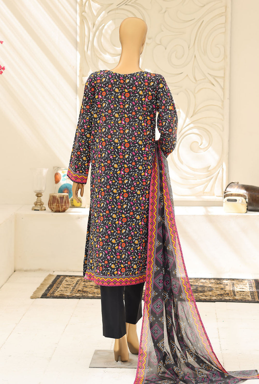 Summer Shades by HZ Textile Unstitched Printed Lawn 3 piece Suit SPC-1317 - Casual Collection