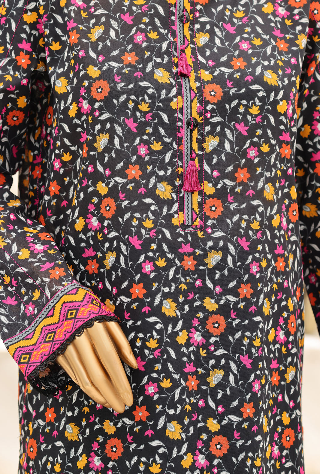 Summer Shades by HZ Textile Unstitched Printed Lawn 3 piece Suit SPC-1317 - Casual Collection