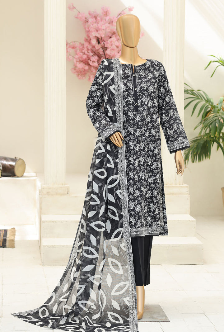 Summer Shades by HZ Textile Unstitched Printed Lawn 3 piece Suit SPC-1318 - Casual Collection