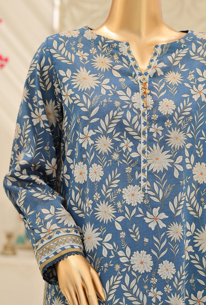Summer Shades by HZ Textile Unstitched Printed Lawn 3 piece Suit SPC-1320 - Casual Collection