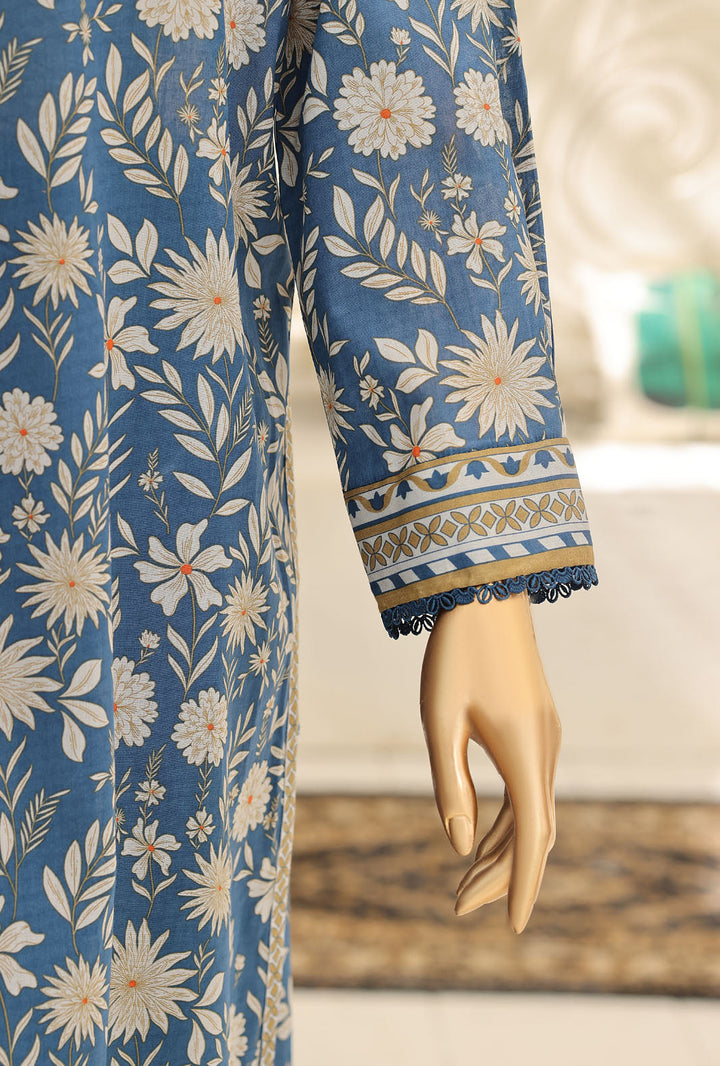 Summer Shades by HZ Textile Unstitched Printed Lawn 3 piece Suit SPC-1320 - Casual Collection