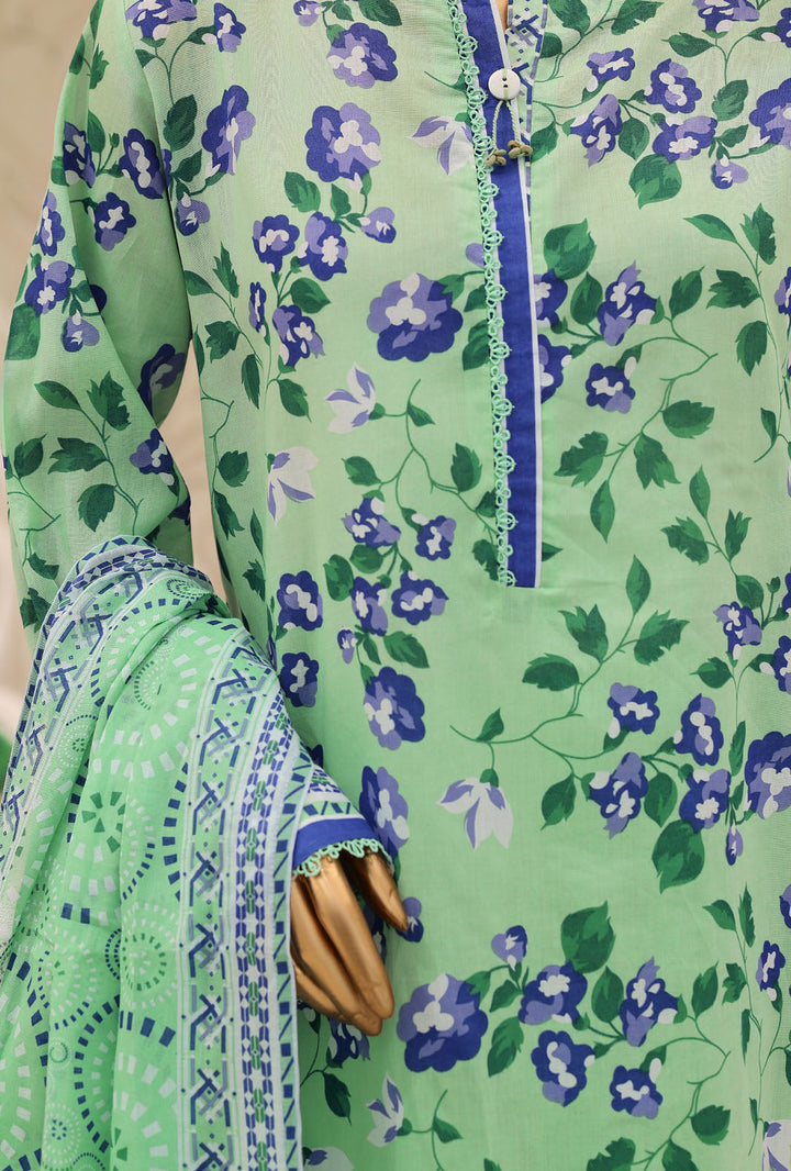 Summer Shades by HZ Textile Unstitched Printed Lawn 3 piece Suit SPC-1323 - Casual Collection