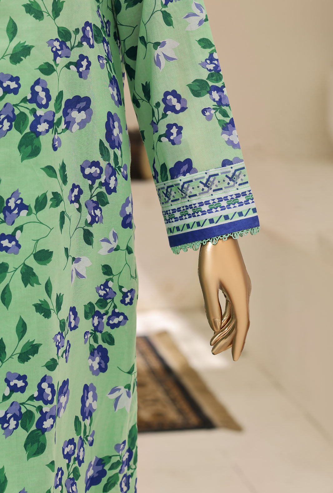 Summer Shades by HZ Textile Unstitched Printed Lawn 3 piece Suit SPC-1323 - Casual Collection