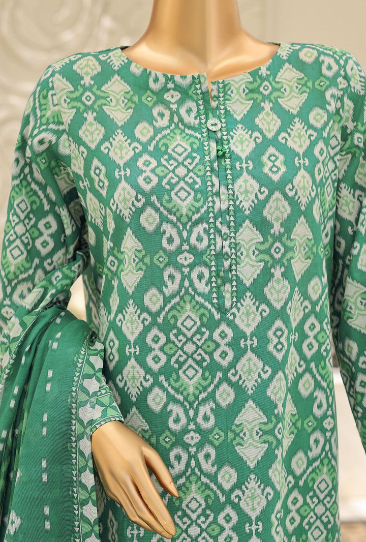 Summer Shades by HZ Textile Unstitched Printed Lawn 3 piece Suit SPC-1324 - Casual Collection