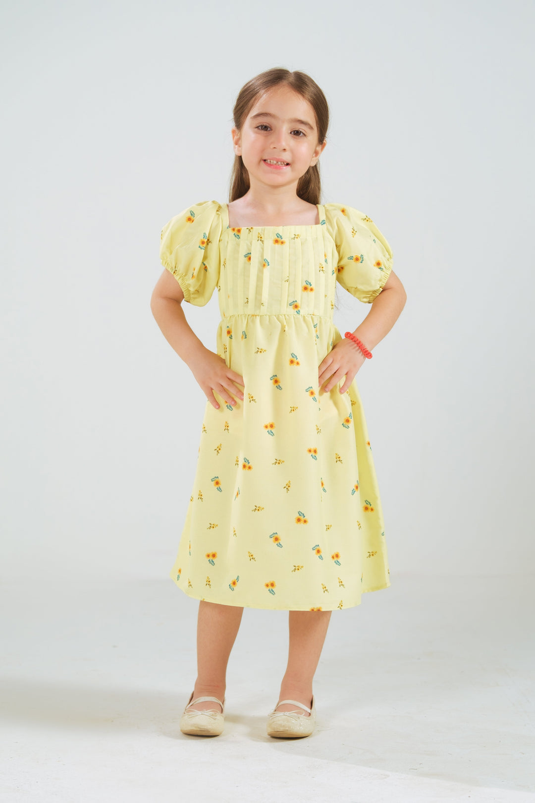 Sprinkles Girls RTW Printed Poly 1 Piece Suit Sunbeam Charm Festive Collection