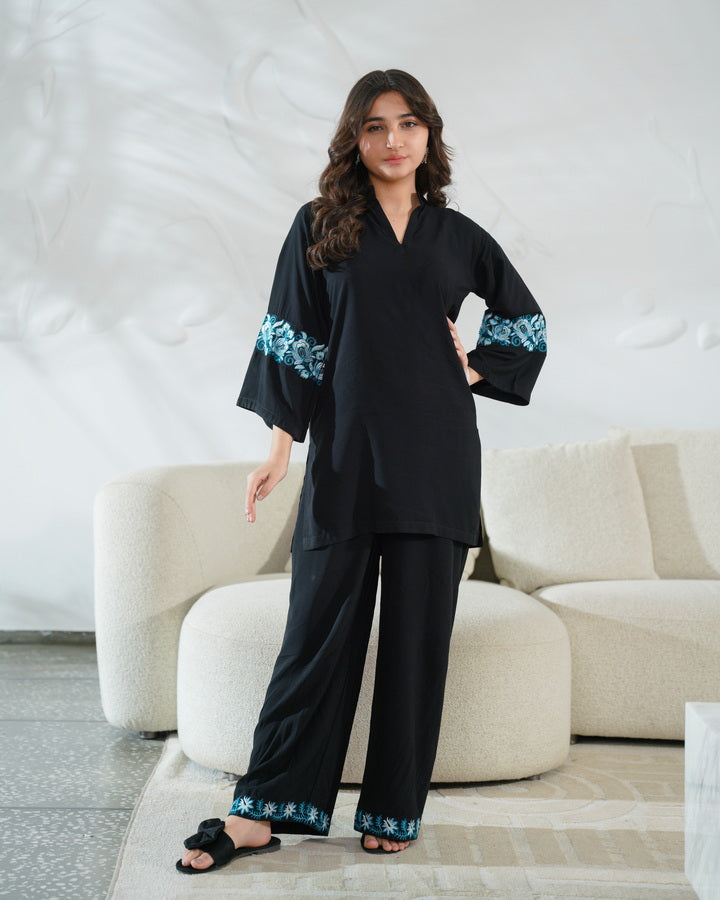 Sprinkles Girls Pret Co-ord Set Embroidered Linen Harper Tailored SPDR903 - Summer Collection