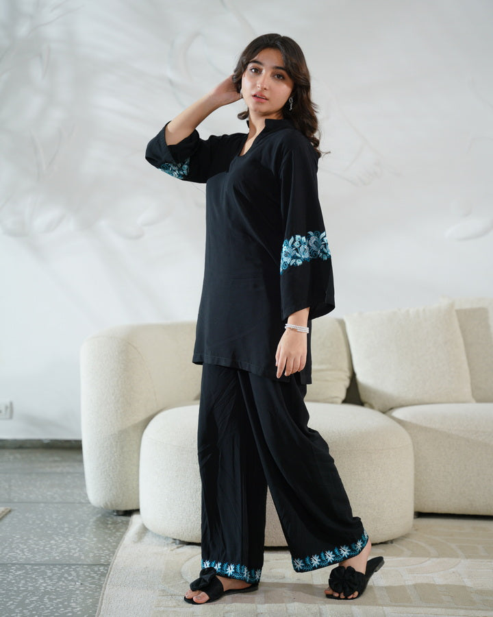 Sprinkles Girls Pret Co-ord Set Embroidered Linen Harper Tailored SPDR903 - Summer Collection