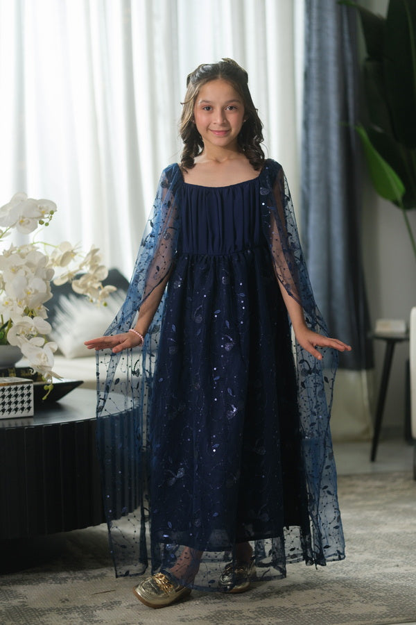 Sprinkles Girls Pret Net Sequence Midnight Veil 1 Piece SPDR906 - Festive Collection