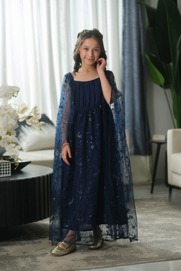 Sprinkles Girls Pret Net Sequence Midnight Veil 1 Piece SPDR906 - Festive Collection