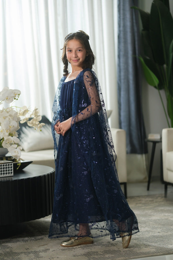 Sprinkles Girls Pret Net Sequence Midnight Veil 1 Piece SPDR906 - Festive Collection