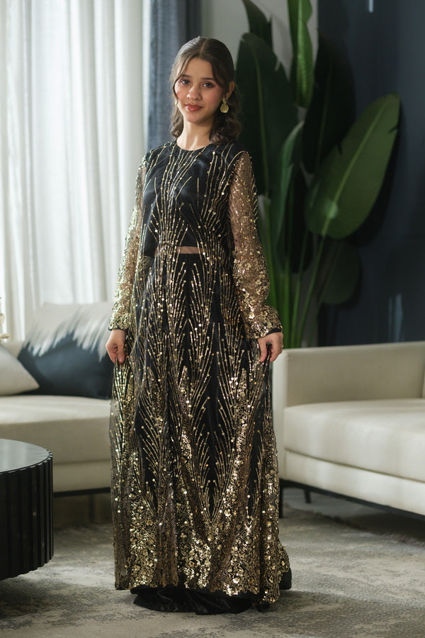 Sprinkles Girls Pret Net Sequence Ember Regal 2 Piece Suit SPDR909 - Festive Collection