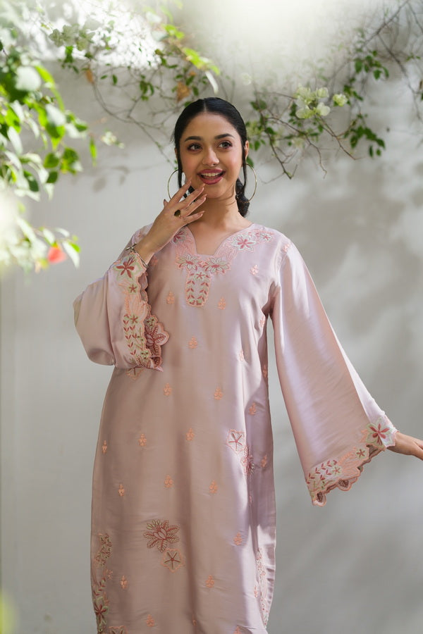Sprinkles Girls Pret Kaftan Embroidered Charmeuse Silk Faye Boxy Vine SPDR925 - Summer Collection