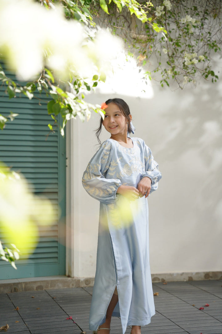 Sprinkles Girls Pret Kaftan Embroidered Charmeuse Silk Amara Faux SPDR926 - Summer Collection