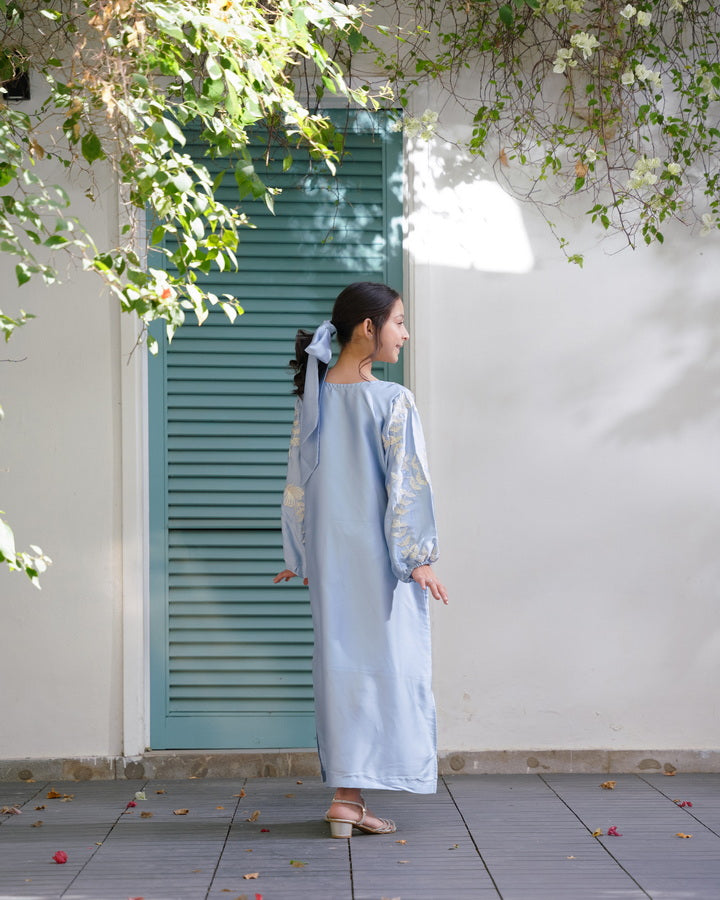 Sprinkles Girls Pret Kaftan Embroidered Charmeuse Silk Amara Faux SPDR926 - Summer Collection