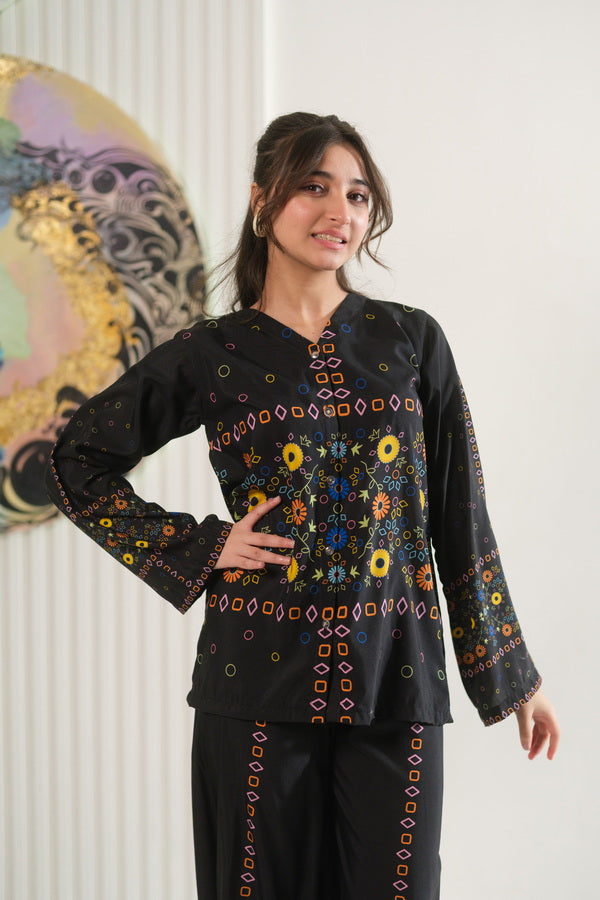 Sprinkles Girls Pret Co-ord Set Printed Poly Cambric Eden Relaxed SPDR950 - Summer Collection