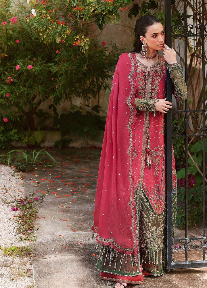 Lumiere by Saira Rizwan Unstitched Embroidered Korean Silk 3 Piece Suit SR26ULF Estella SRL26-07 - Festive Collection