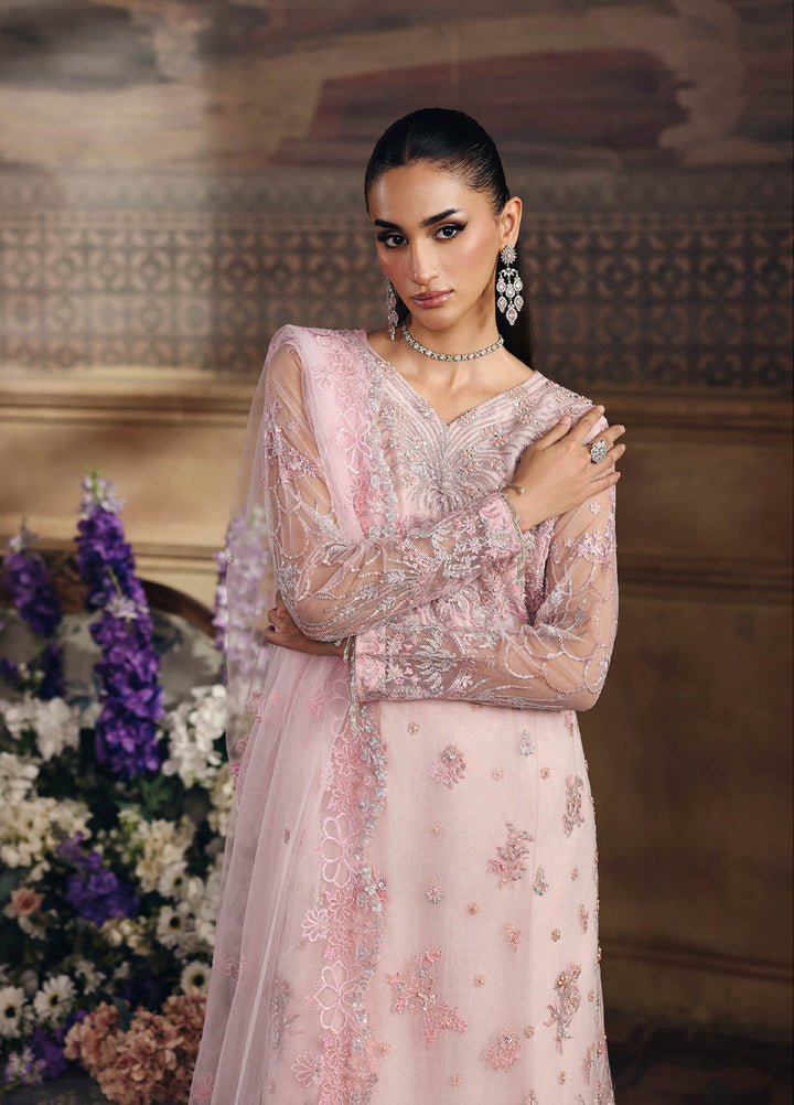 Sage by Rajbari Unstitched Luxury Formals Embroidered Net Suits 4 Piece RB25SF ART-07 Elara - Formal Collection