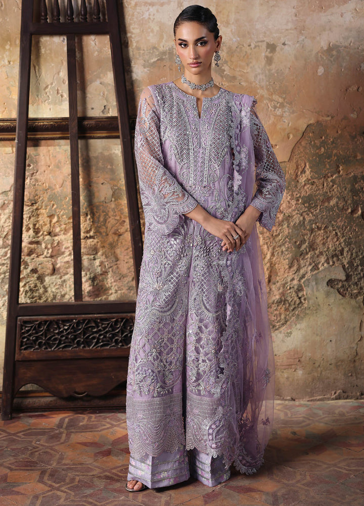 Sage by Rajbari Unstitched Luxury Formals Embroidered Net Suits 4 Piece RB25SF ART-08 Valencia- Formal Collection