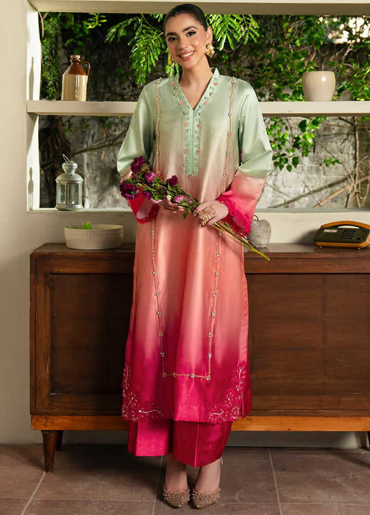 Celeste by Imrozia Pret Embroidered Shamooz Silk 3 Piece SP-112 Scraph
