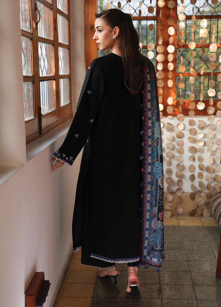 The Heirloom by Seran Unstitched Embroidered Marina Twill 3 Piece Suit SN26UTH Noira D-12 - Casual Collection