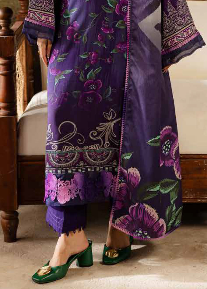 Signature Prints by Nureh Unstitched Linen Printed Suits 3 Piece NU25SW SP-173 - Winter Collection
