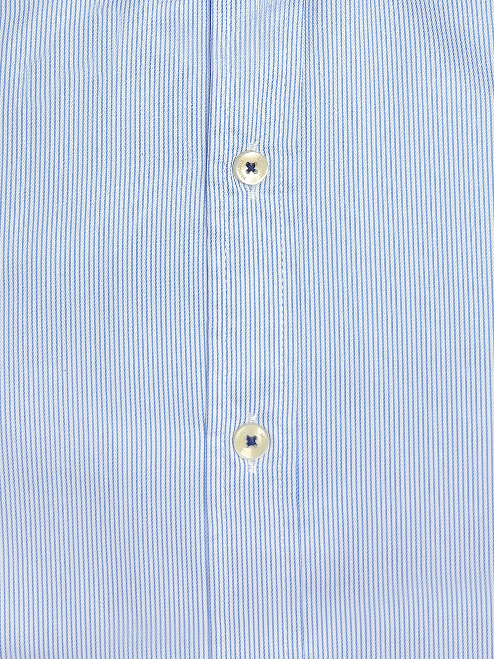 Sky Blue Striped Formal Shirt