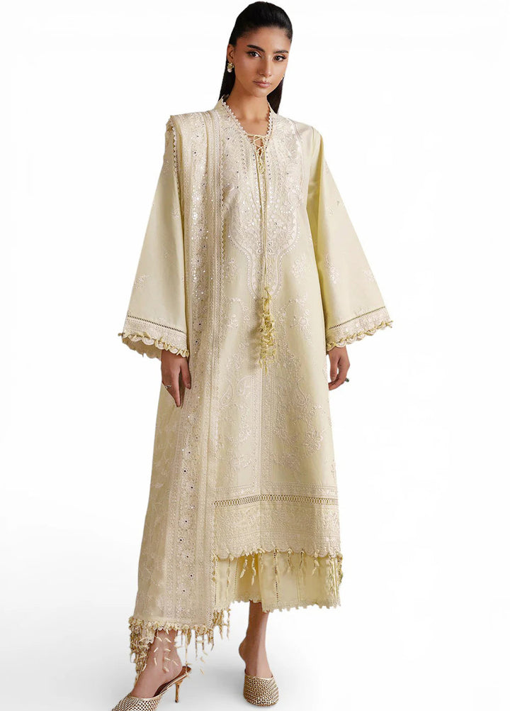 Slow Bloom by Gul Ahmed Unstitched Embroidered Lawn 3 Piece Suit GA26USB PM-62004 - Summer Collection