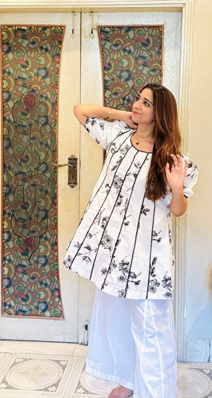 Urban Cut RTW Printed Cotton Co-Ord Sets Suit C-20 - Casual Collection