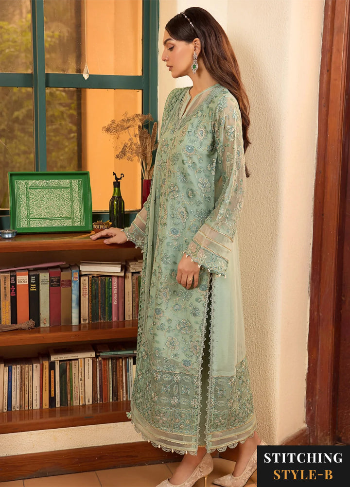 Xenia Formal Unstitched Luxury Chiffon Suits 3 Piece XE25FL Olga - Formals Collection