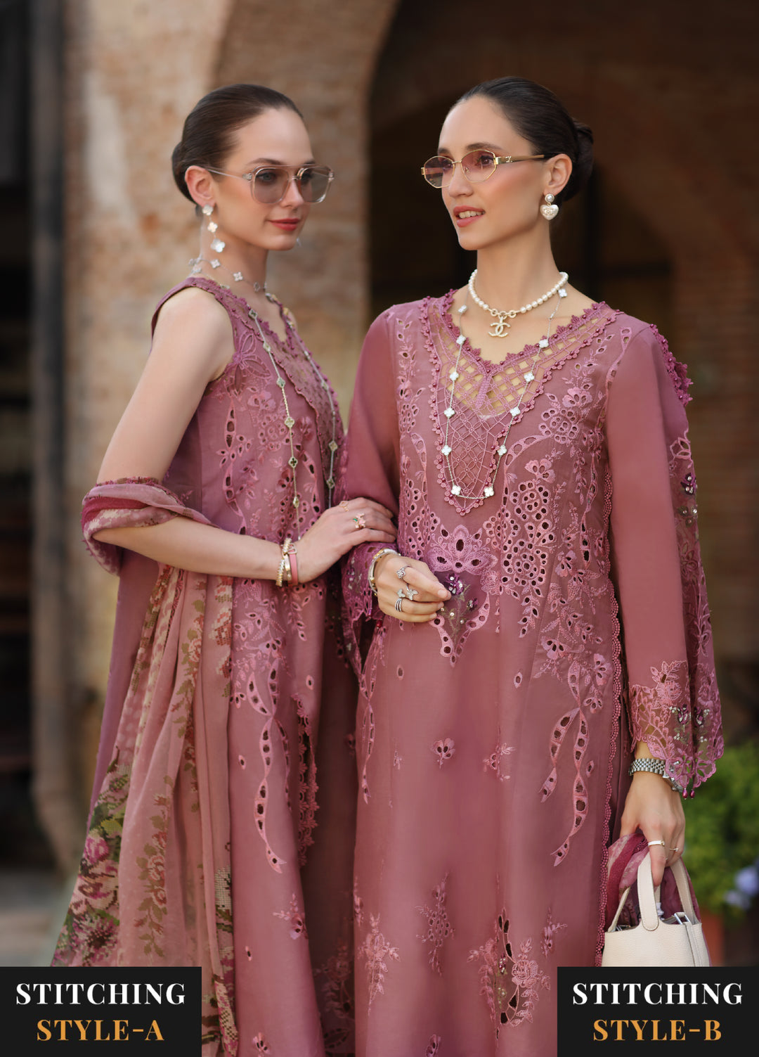 Noor by Saadia Asad Unstitched Embroidered Laserkari Lawn 3 Piece Suit SA26ULNL D1 - Lawn Collection