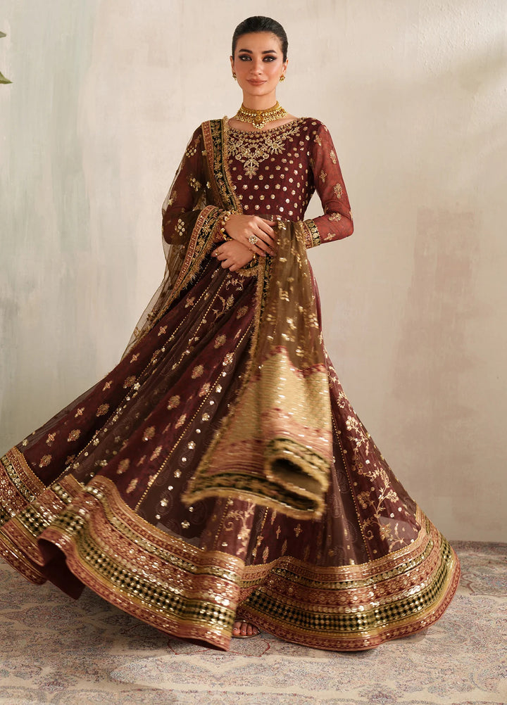 Chantelle by Baroque Unstitched Embroidered Chiffon 3 Piece Suit UF-4376 - Festive Collection
