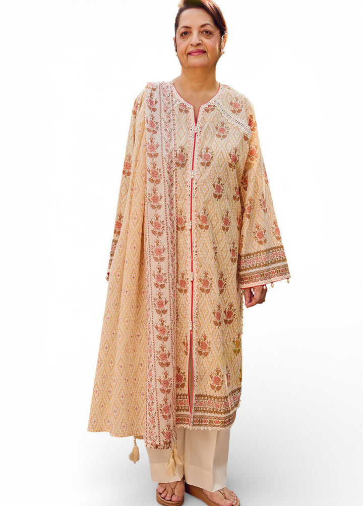 Tribute To Mother by Gul Ahmed Unstitched Printed Lawn 3 Piece Suit GA26UTM CL-62107 A - Summer Collection